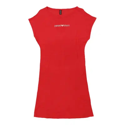 Emporio Armani Midi Midi Dress - Medium Red Cotton | Size: medium