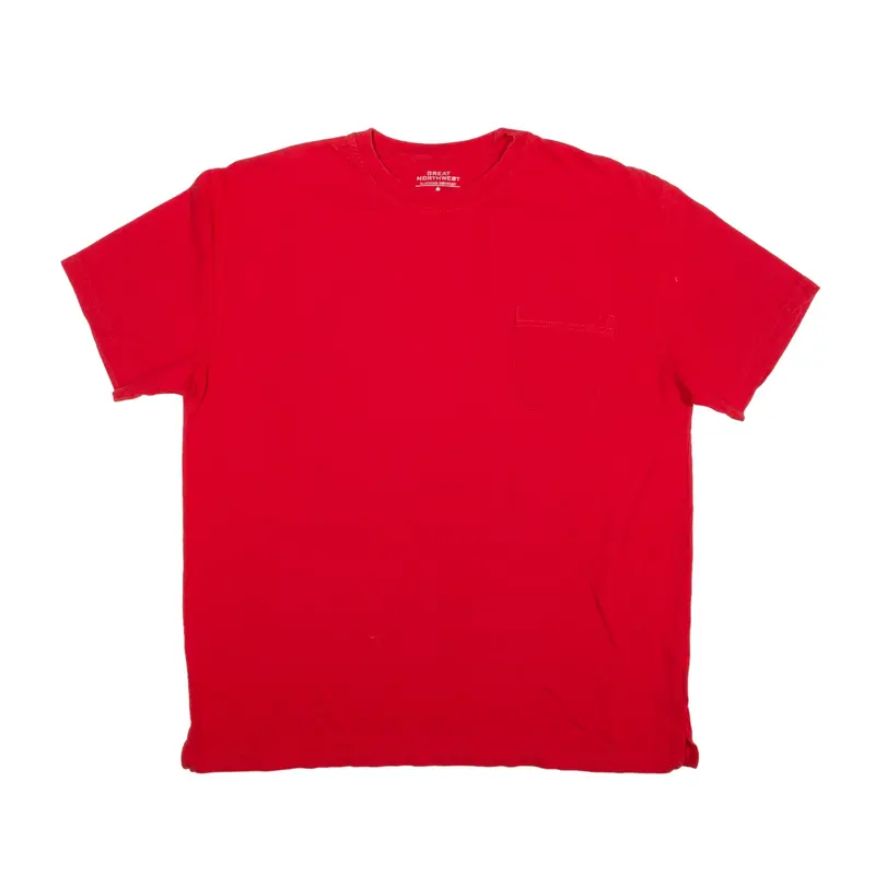 GREAT NORTHWEST T-Shirt Red Short Sleeve Mens 2XL