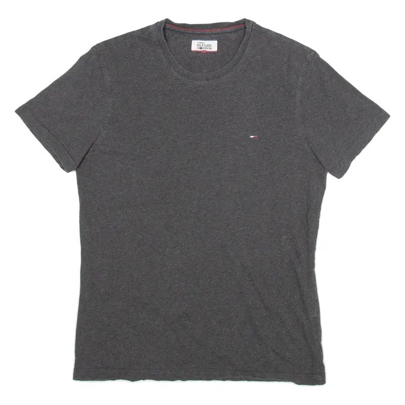 TOMMY HILFIGER Mens T-Shirt Grey M