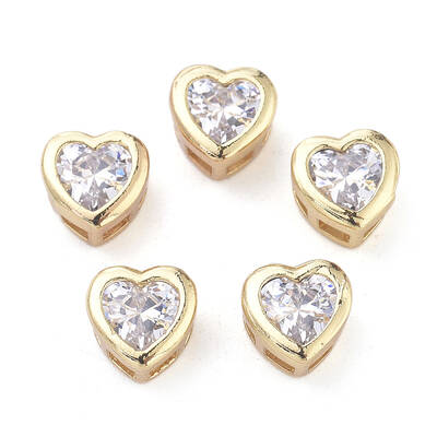 PVD Vacuum Plating Brass Cubic Zirconia Pendants