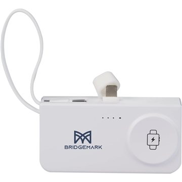 30 Customized Hue Plus 5000 mAh Power Bank with Watch Charger - ...