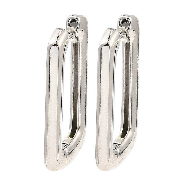 Brass Hoop Earrings