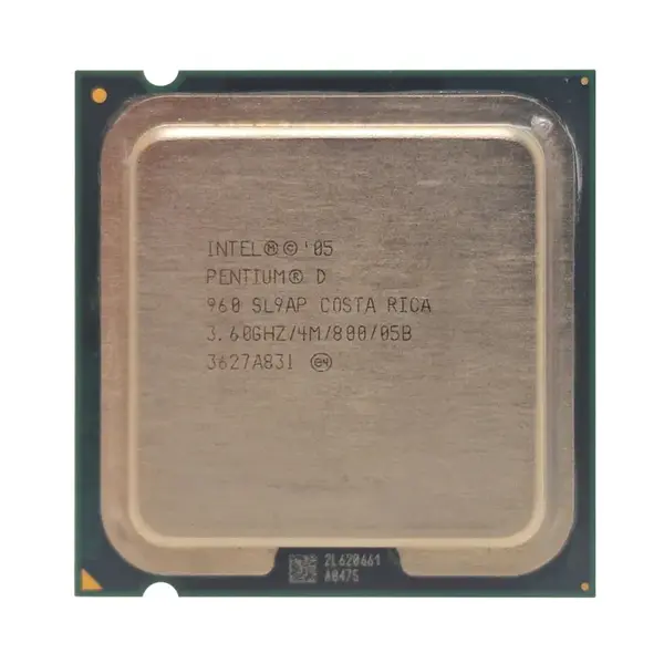 403616-203 HP 3.60GHz 800MHz FSB 4MB L2 Cache Socket LGA775 Intel Pentium D 960 Dual-Core Processor