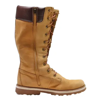 TIMBERLAND Lace-Up Boots Brown Leather Mens UK 5.5