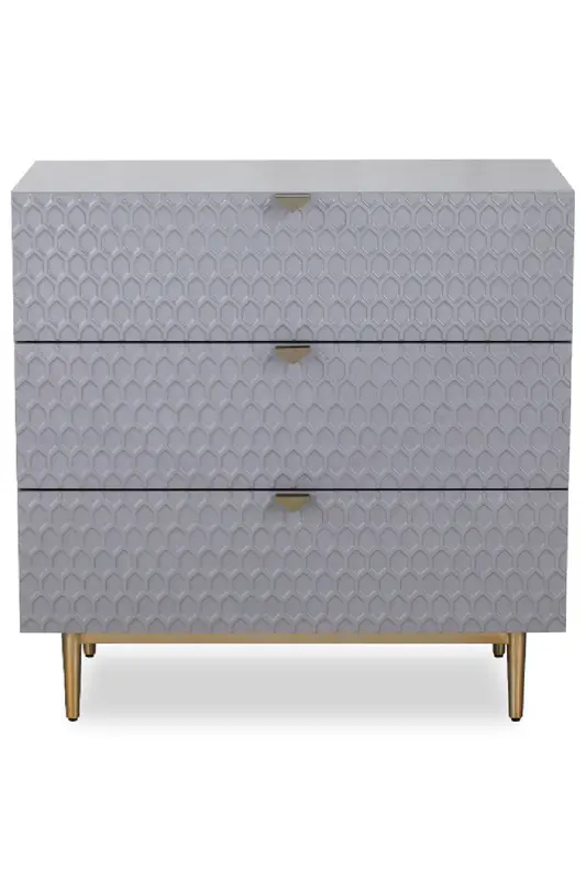 Gray 3-Drawer Chest | Liang & Eimil Bolero