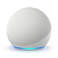 Eho Dot (5th Generation, 2025) - Speaker and Alexa - Compact design, improved audio ze - Glacier white large bedroom model pr...