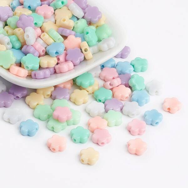 Opaque Acrylic Beads