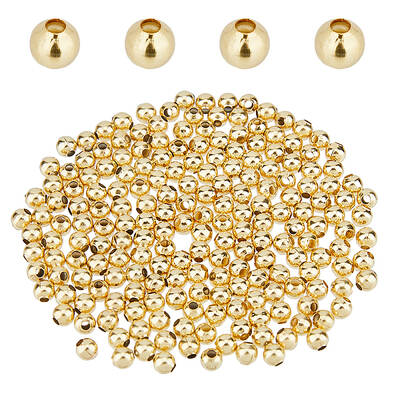 300Pcs 304 Stainless Steel Beads