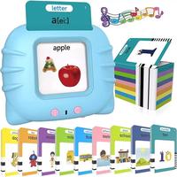 Talking English Learning Machine, 1 Box English Learning Toy, Reading Machine with 112 Cards, Educational Toy for Boys & Girl...