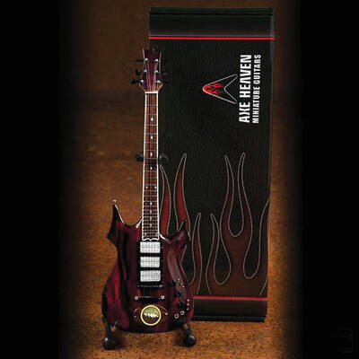 Jerry Garcia Lightning Bolt 10 Inch Miniature Guitar Officially Licensed