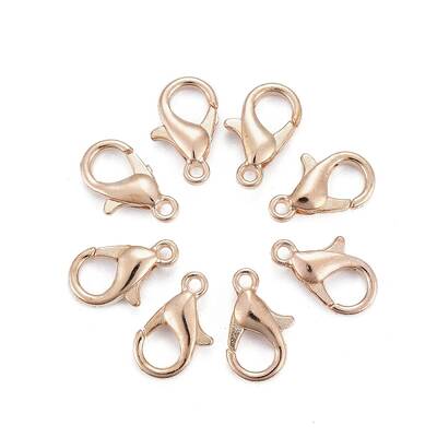 Zinc Alloy Lobster Claw Clasps