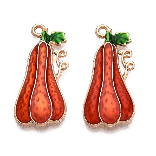 Thanksgiving Day Theme Alloy Enamel Pendants