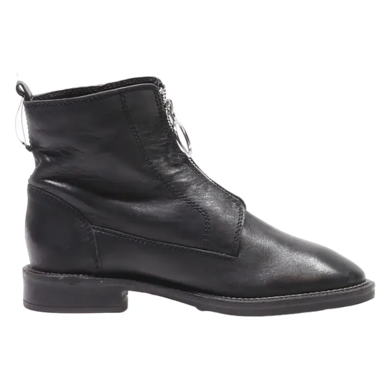 NEXT Chelsea Boots Black Leather Womens UK 5