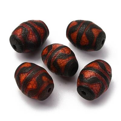 Tibetan Style dZi Beads
