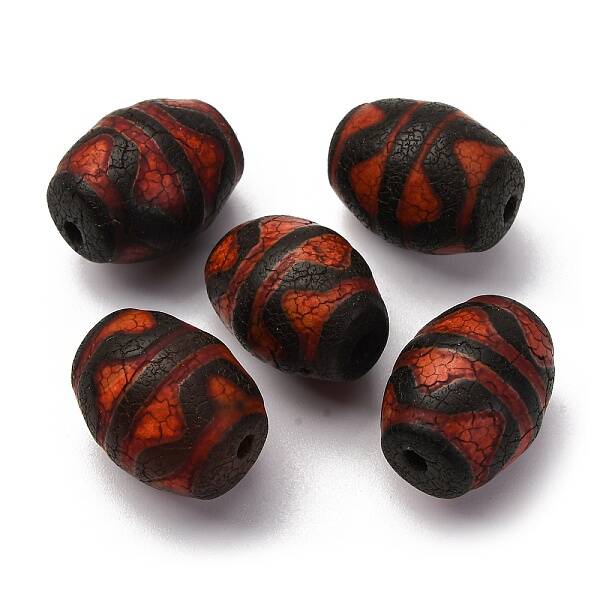 Tibetan Style dZi Beads