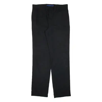 DICKIES Workwear Boys Trousers Black Regular Straight W32 L31