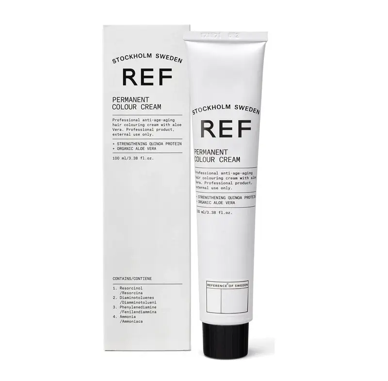 Ref Stockholm, Vegan Permanent Color, Permanent Hair Dye 6.22 Bright Purple Dark Blonde 100 ml
