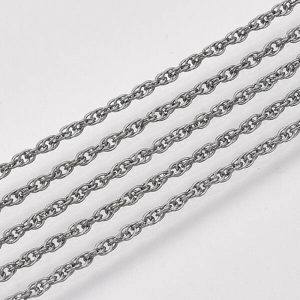 Soldered Brass Covered Iron Rope Chains