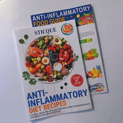 2 Count Anti Inflammatory Diet Foods List, The Anti Inflammatory Diet And Action Plan Brochure, Nutrition Grocery, Foods To E...