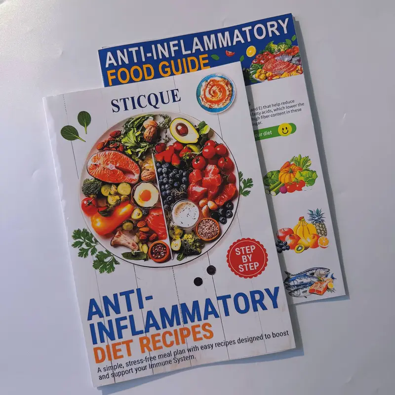 2 Count Anti Inflammatory Diet Foods List, The Anti Inflammatory Diet And Action Plan Brochure, Nutrition Grocery, Foods To E...