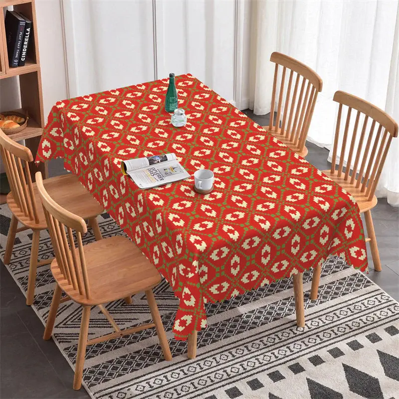 Ugly Sweather Christmas Rectangle Tablecloth - Aperturee