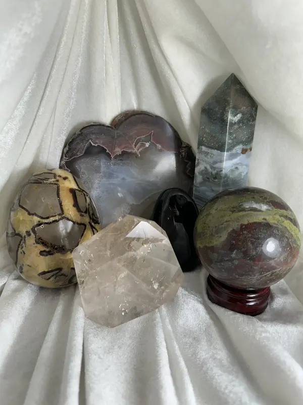 Crystal Tower/Sphere/Flame/Freeform/Slab/Bowl - 1