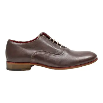 ERAM Oxford Shoes Brown Leather Mens UK 7.5