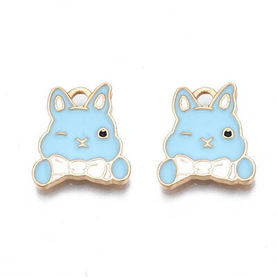 Alloy Enamel Pendants