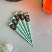 Jagua Cone - Natural Ingredients - Dark Blueish Black Stain