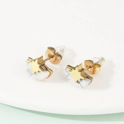 304 Stainless Steel Stud Earrings