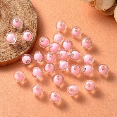 Transparent Acrylic Beads