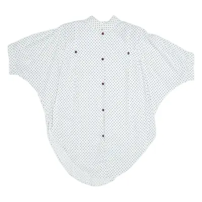 Womens Shirt White Spotted XL