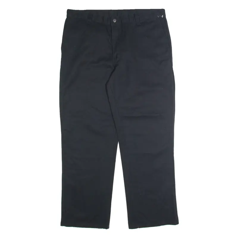 DICKIES Chino Mens Trousers Black Regular Straight W38 L30