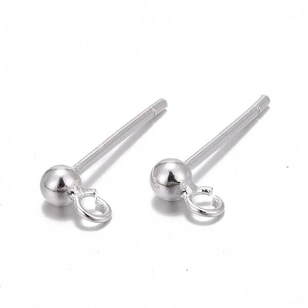 925 Sterling Silver Ear Stud Findings
