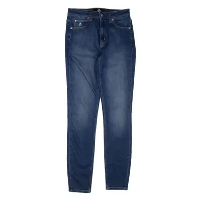 CALVIN KLEIN Womens Jeans Blue Regular Skinny W28 L31