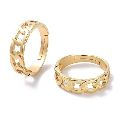 Brass Adjustable Rings for Women