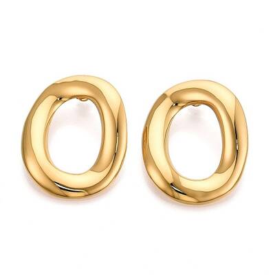 304 Stainless Steel Stud Earrings for Women