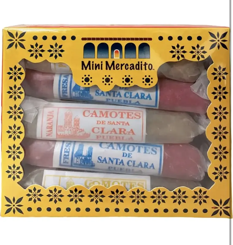 Mini Mercadito - Camote Poblano - Authentic Mexican Sweet Potato Candy