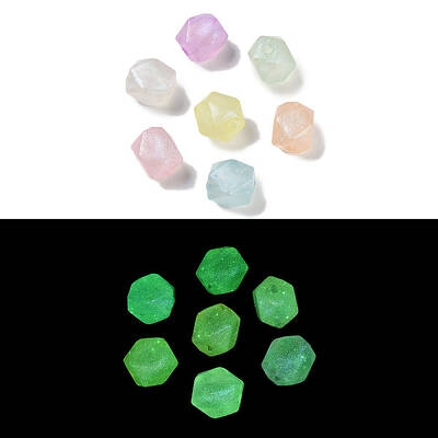 Luminous Transparent Acrylic Beads