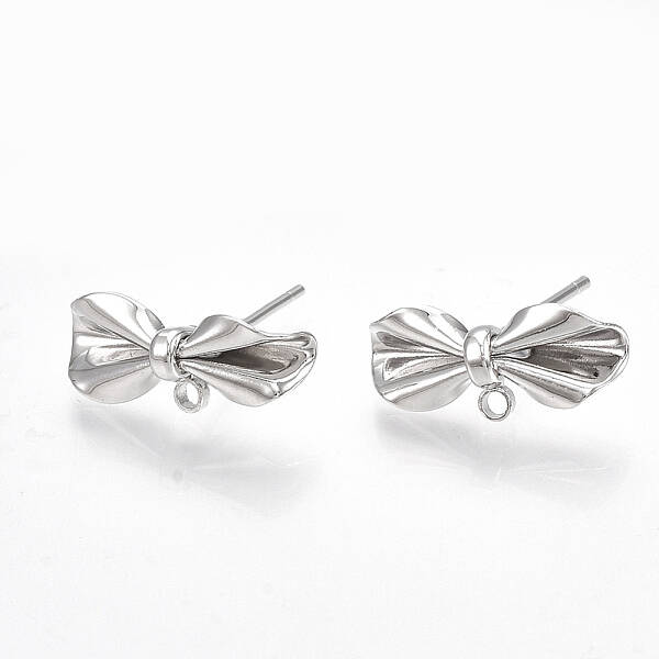 Brass Stud Earring Findings