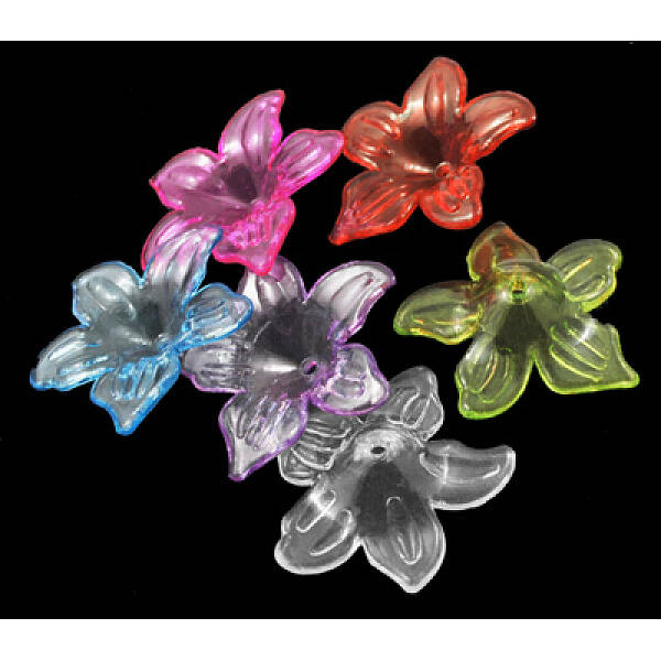 Transparent Acrylic Beads