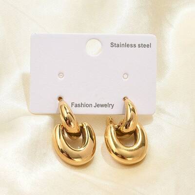 304 Stainless Steel Stud Earrings
