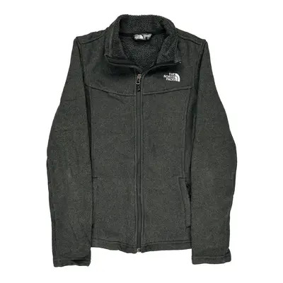 The North Face Fleece Jacket - Small Grey Polyester