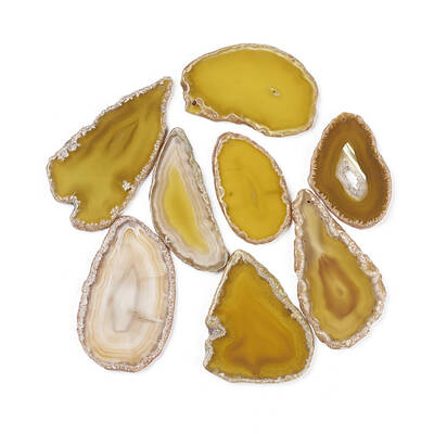 Natural Agate Pendants