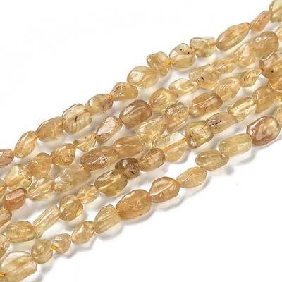 Natural Yellow Apatite Beads Strands