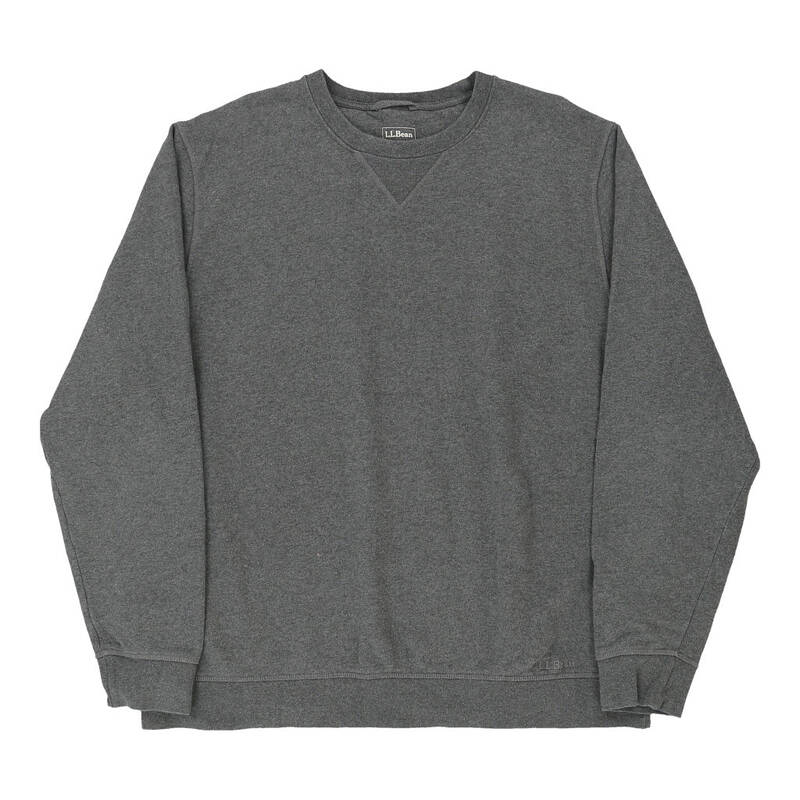 L.L.Bean Sweatshirt - XL Grey Cotton Blend