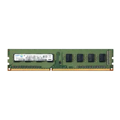 Samsung M378B5773DH0-CH9 | 2GB DDR3-1333MHz PC3-10600 Non-ECC Unbuffered UDIMM CL9 1Rx8 1.5V 240-Pin Memory Module