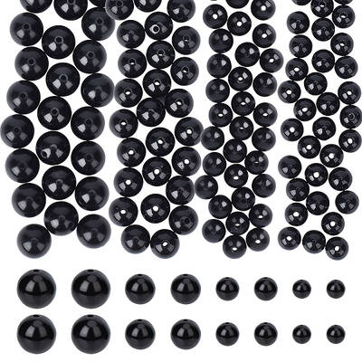 4 Style Opaque Acrylic Beads