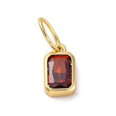 925 Sterling Silver Cubic Zirconia Charms