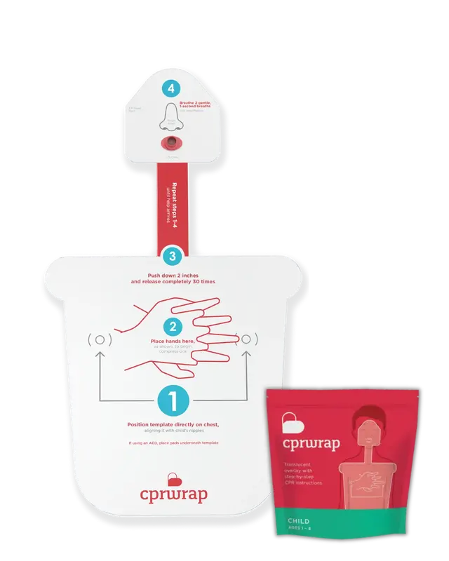 Child  CPRWrap Aid, Ages 1 - 8